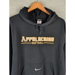 Appalachian State NIKE Softball Hoodie Adult Small Sweatshirt Black  AppState